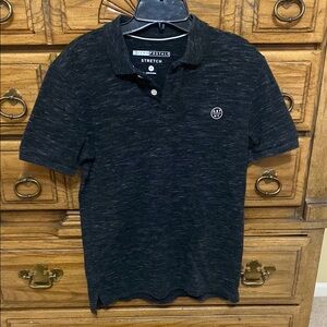 Aeropostale Short Sleeve Polo Shirt Black Men’s Small